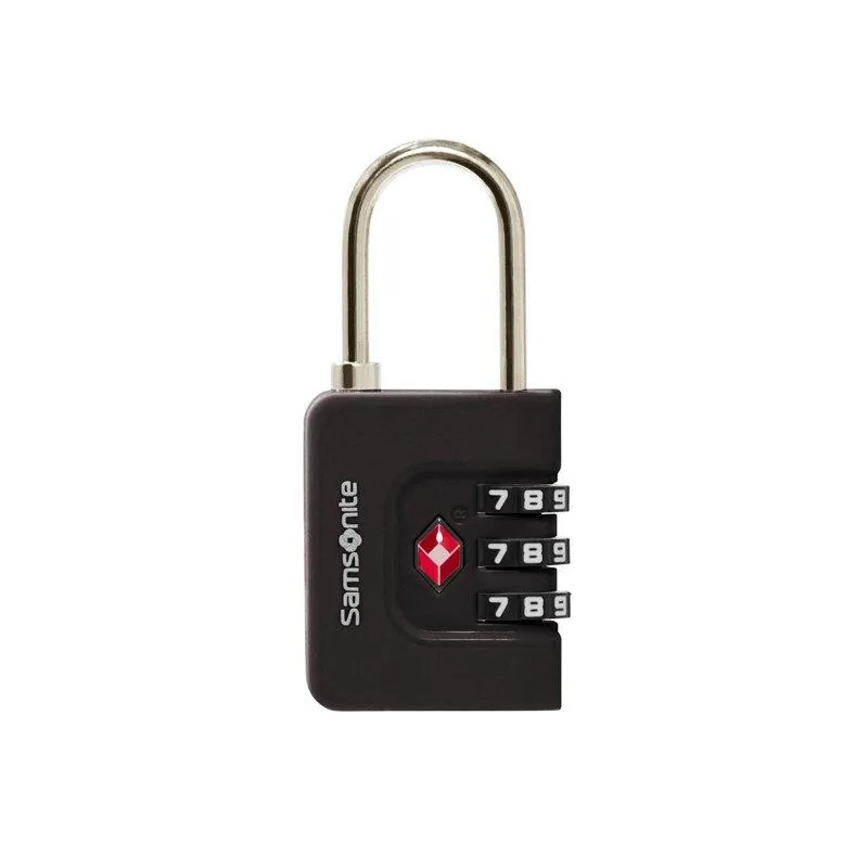 SAMSONITE Kombinationslås TA Revolution 3 Siffer TSA Svart