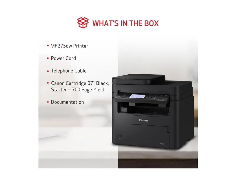 Canon I-sensys Mf275dw A4 Mfp