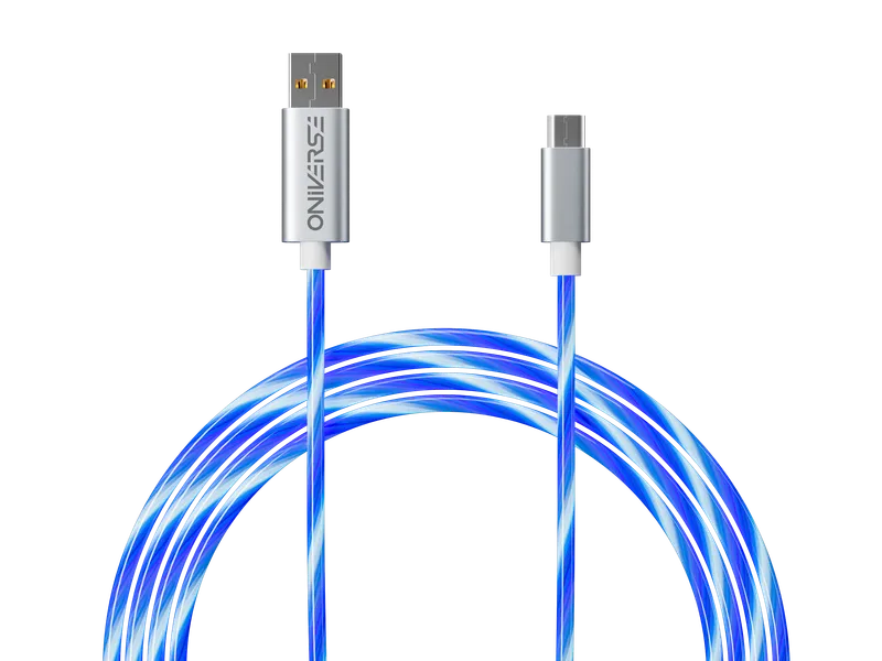 Oniverse Micro USB Charge Cable With LED 2 Meters – Wired
