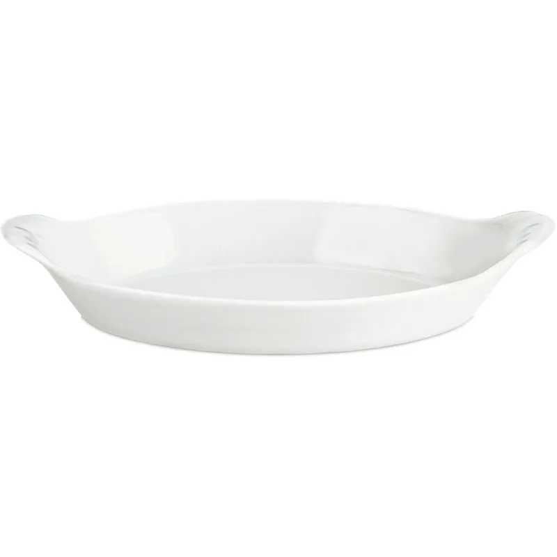 Pillivuyt Pillivuyt serveringstallrik oval vit 28×16 cm