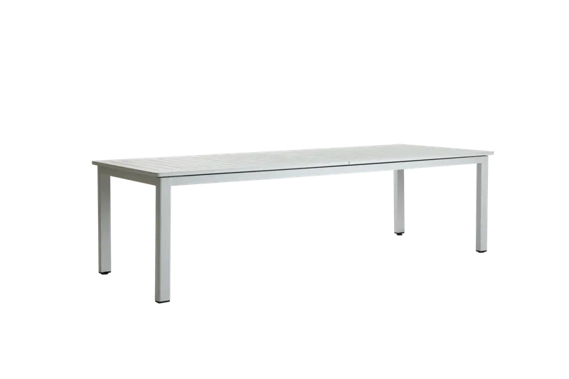 Brafab, Lomma matbord 100×260-380 cm Ljusgrå