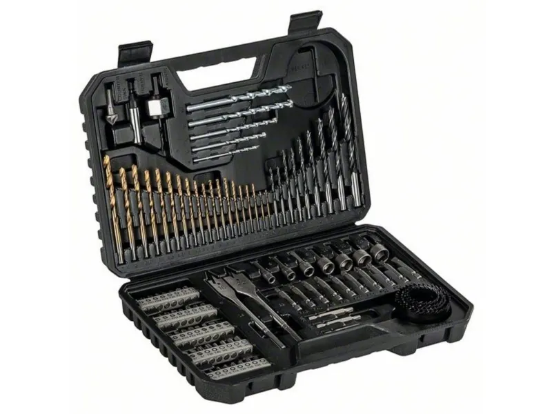 Borr-/bitsset Bosch Power Tools 103-delar TIN