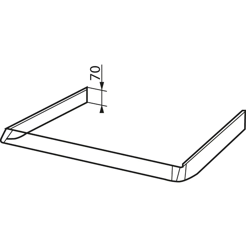 Franke FVD 340 Volymdel vit 60 cm