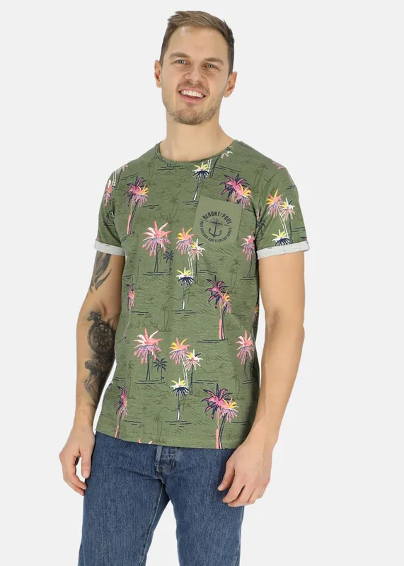 Tropical Pocket Tee (#8913)