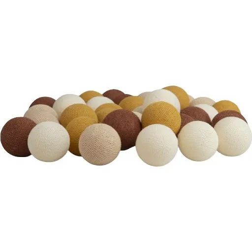 Irislights - Irislights Biscotti 20 bollar - Dekorationsbelysning - Brun
