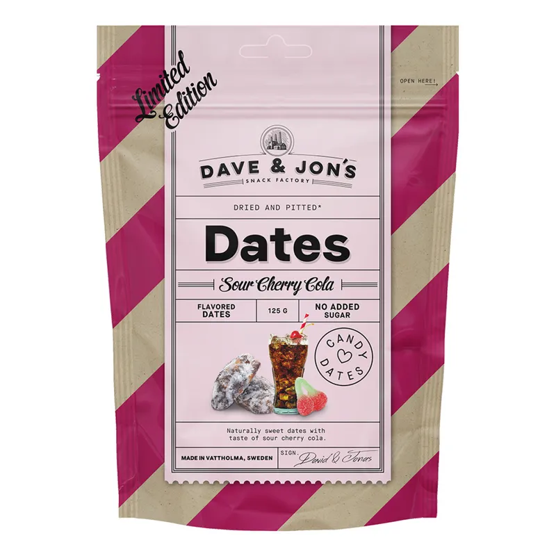 Dave & Jon’s Dadlar Sour Cherry Cola - 125 g