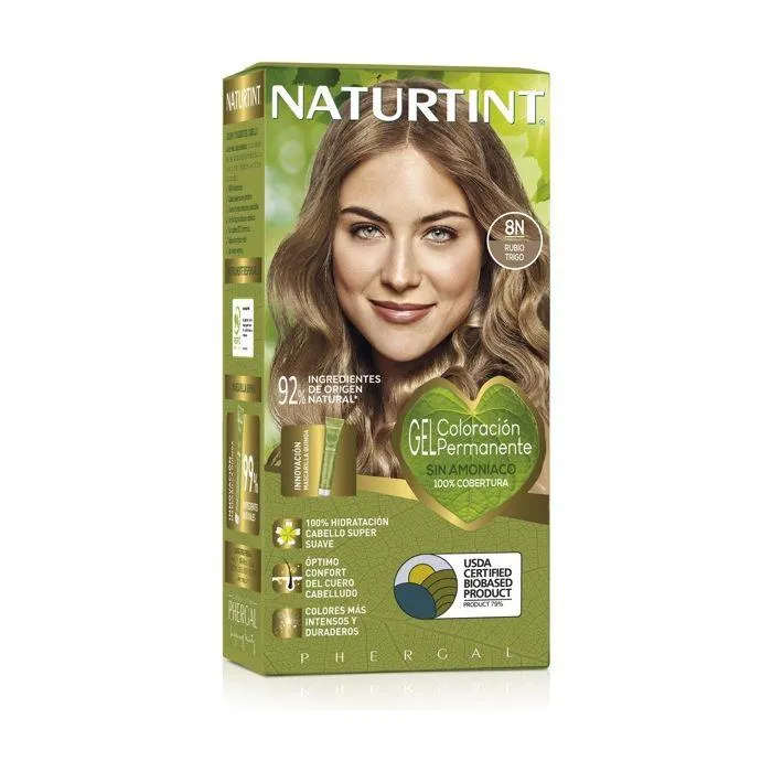 Färg utan ammoniak Naturtint Naturtint N Veteblond Nº 8n Rubio Trigo Nº 8n-Rubio Trigo 170 ml