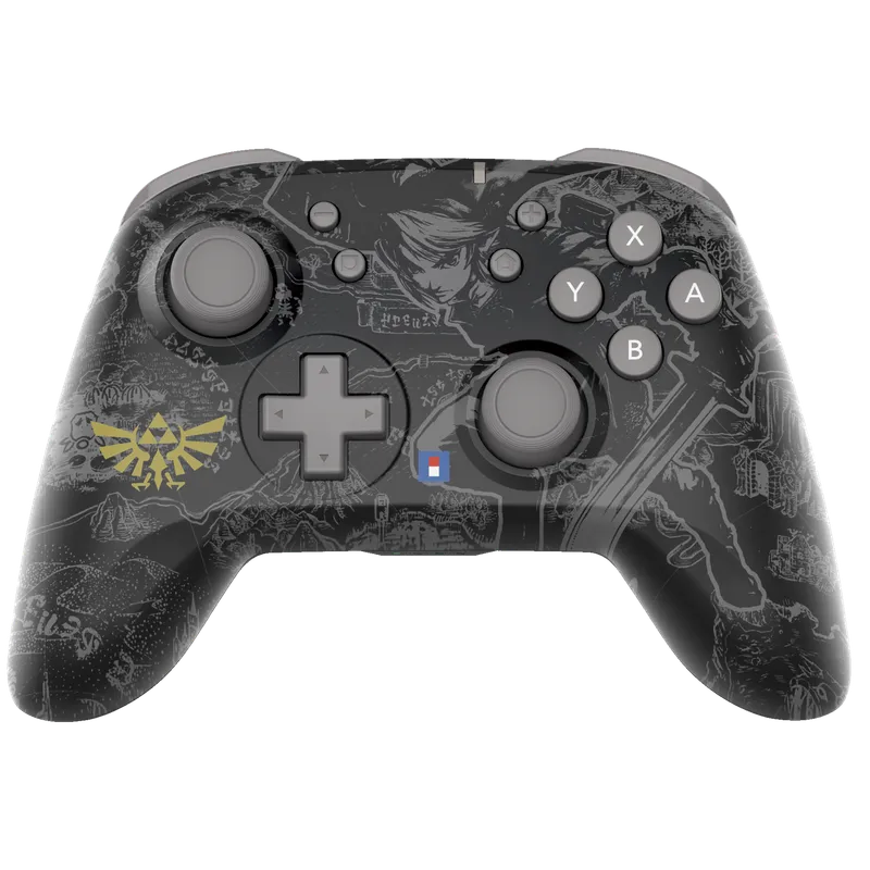 HORI – Wireless HORIPAD – Zelda Black & Grey – Switch/ Switch 2