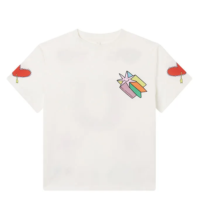 Stella McCartney Kids T-shirt – Ivory m. Tryck