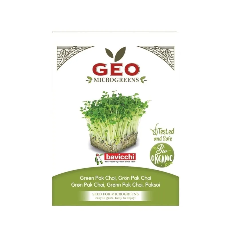 GEO Pak Choi Microgreens EKO 15 g