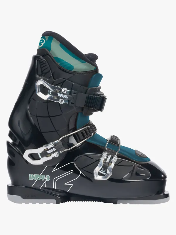 K2 Indy 3, Pjäxor, Junior, Svart