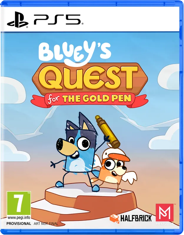 Bluey´s Quest for the Gold Pen