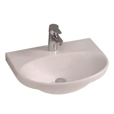 Gustavsberg Nautic 5550 Tvättställ 500 x 380 mm, utan blandarhål Ceramicplus