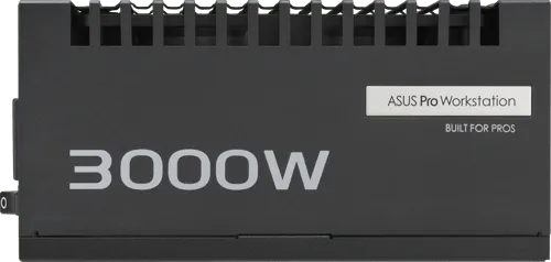 ASUS Pro WS 3000 Strömförsörjning - 3000 Watt - ATX 3.1 - 80 Plus Platinum certificate