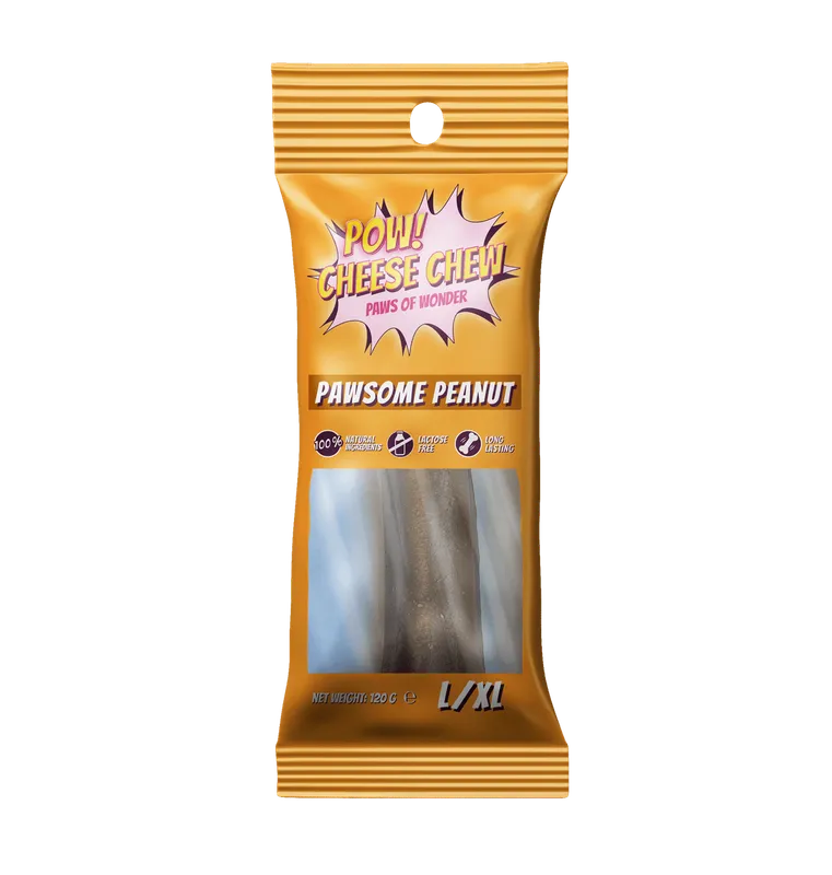 Cheese Chew Peanut tuggrulle till Hund - L/XL