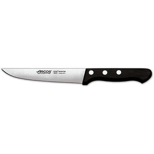 Kökskniv - Atlantico - Blad Rostfritt Stål Nitrum 135 mm - Handtag Mörkt Rosenträ - 1 styck