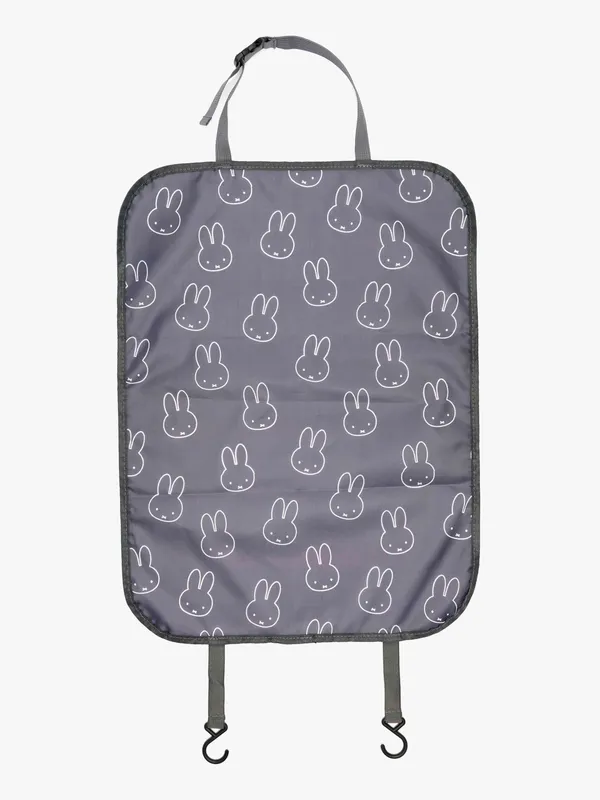 Dooky Sparkskydd - 60×43 cm - Kick Mat - Grå m. Miffy