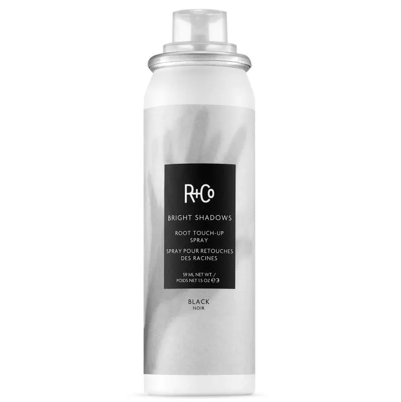 R+Co Bright Shadows Root Touch-Up Spray Black - 59 ml