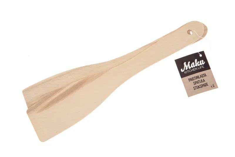 Stekspadar i trä 30 cm 2-pack