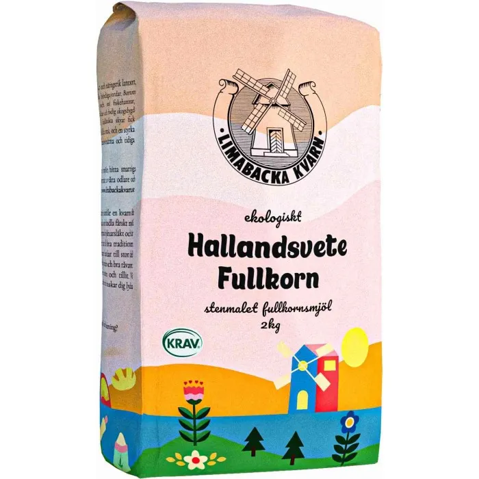 Limabacka Kvarn Halländskt Lantvete Fullkorn 2kg