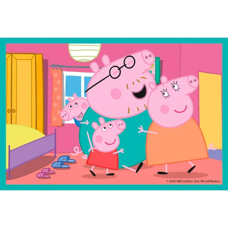 Peppa Pig-pussel 6 bitar