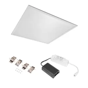 LED-panel AGGE Backlit Panel PRO - 40W / 3000K-6000K / Infälld, LED-panel + Styrdon Triac-dimmer