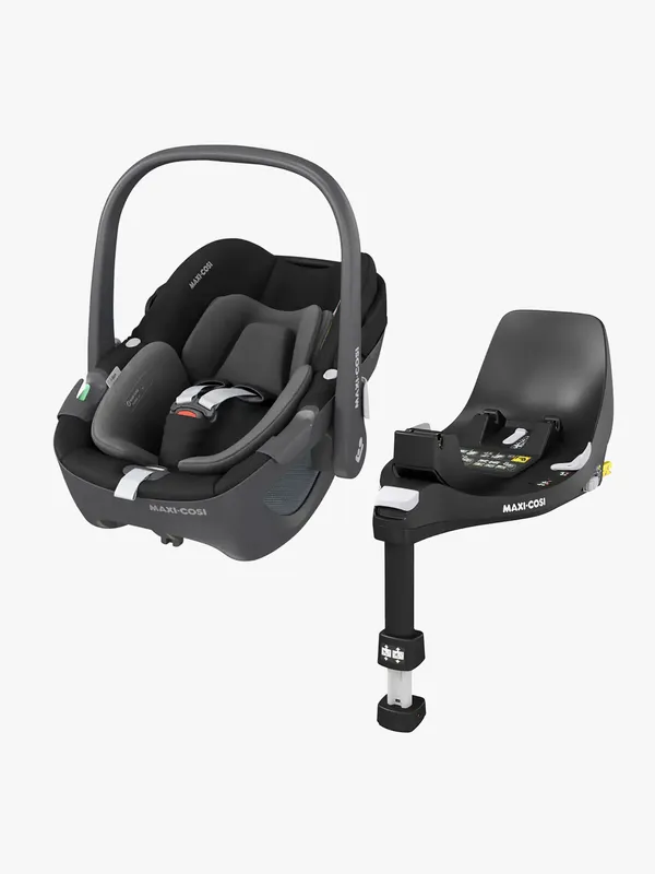 Maxi-Cosi Pebble 360 Babyskydd inkl. FamilyFix 360 Bas, Essential Black