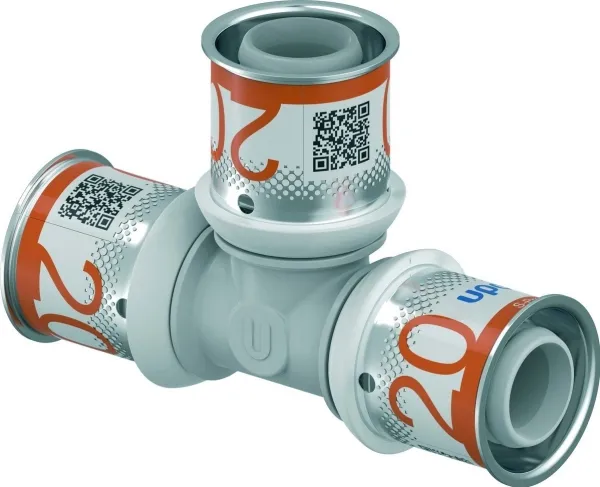 Uponor press composite tee ppsu 20-20-20