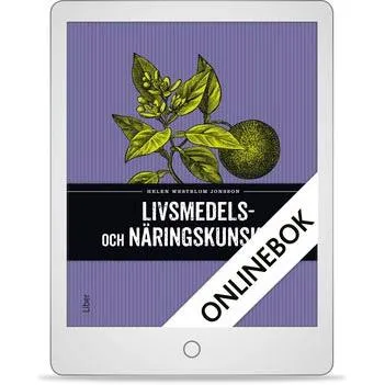 Livsmedels- och näringskunskap Onlinebok (12 mån)