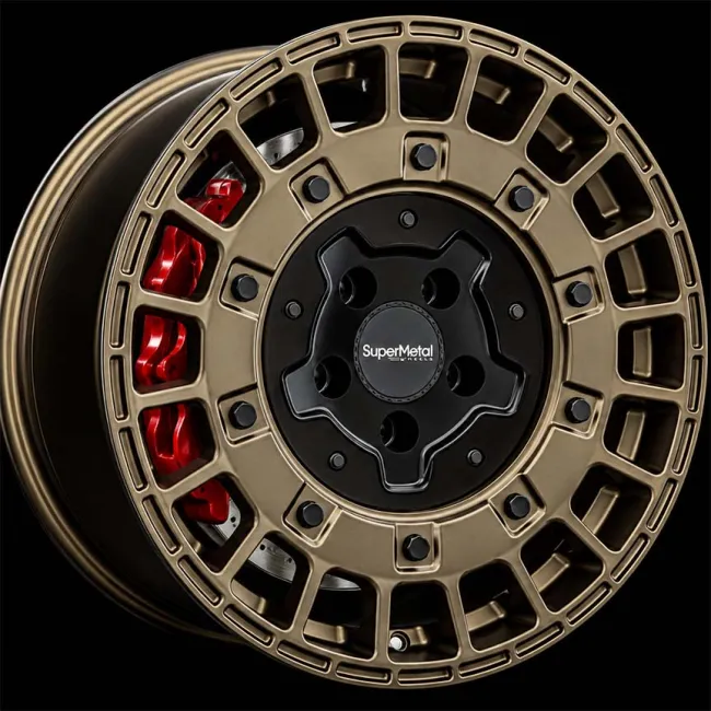 Supermetal Rig Bronze Dual Black 8X18
