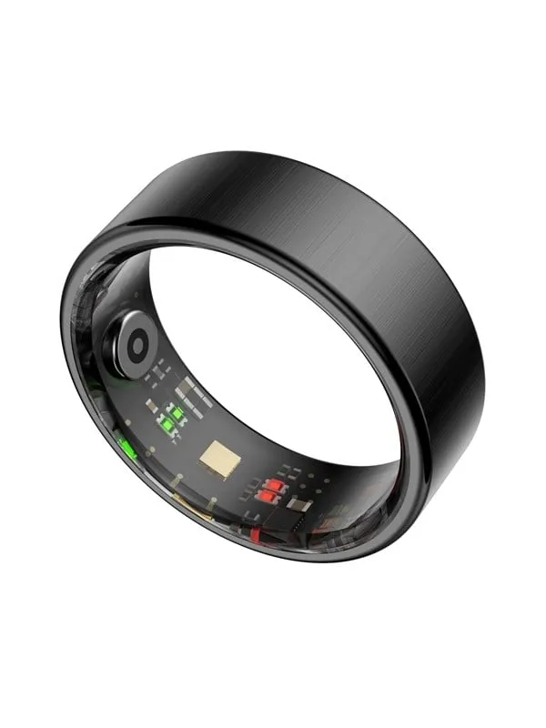 Haale II Smart Ring str. 7 (matt svart)