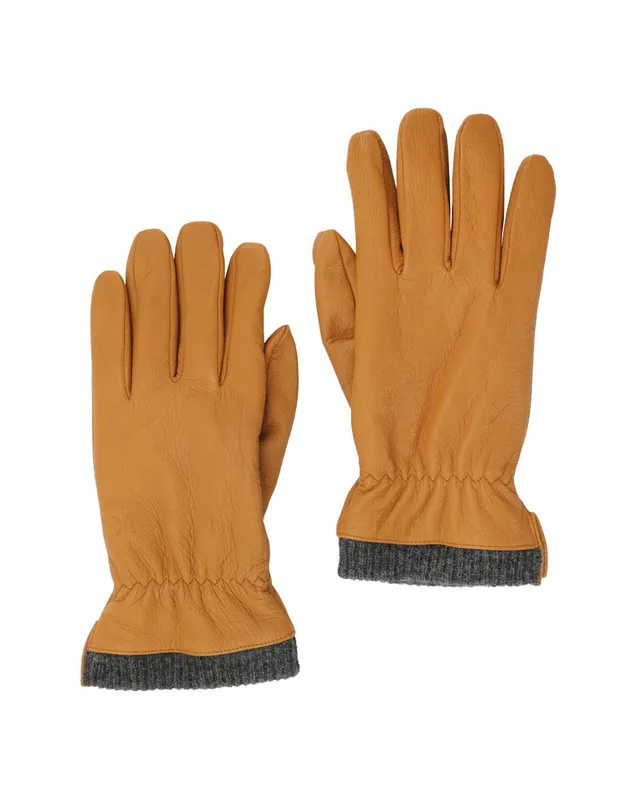 Fat Moose Stephen Leather Gloves Brun