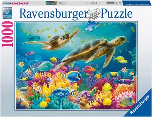 Pussel Blue Underwater World 1000 bitar, Ravensburger