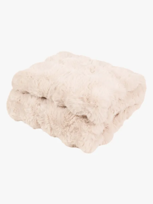 KMCarpets Bubble Pläd 150×220, Natur