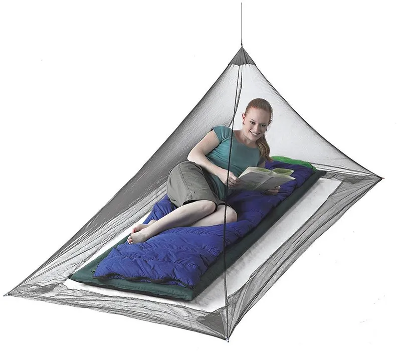 Sea To Summit Nano Mosquito Net Single Grey