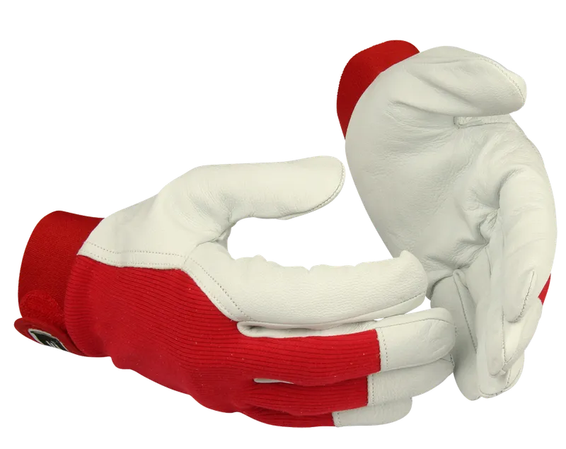 Guide Gloves 104 Handske läder, bomull, velcro 10