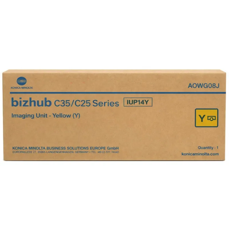 Konica Minolta Trumma Gul Iup-14y 20k - Bizhub C35
