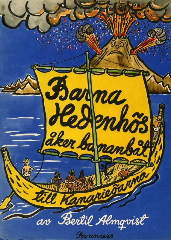 Barna Hedenhös åker bananbåt till Kanarieöarna, E-bok
