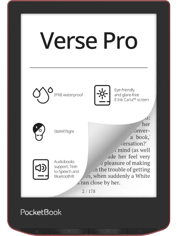 PocketBook Verse Pro - Passion Red