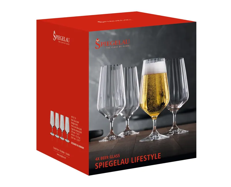 Spiegelau LifeStyle ölglas 44 cl 4-pack Klar