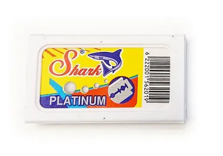 Shark Platinum Double Edge Razor Blades x5