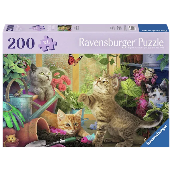Cheeky Cats Pussel 200 Bitar Ad Ravensburger