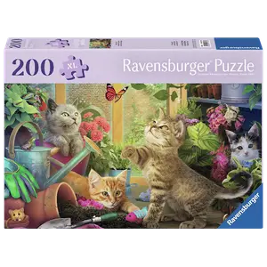 Cheeky Cats Pussel 200 Bitar Ad Ravensburger