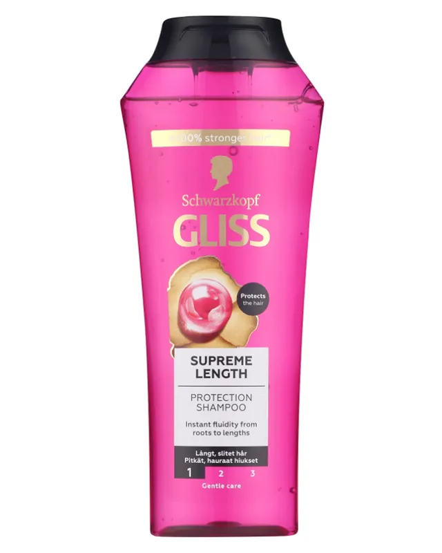Schwarzkopf Gliss Protection Shampoo Supreme Length For Long Hair – 250 ml