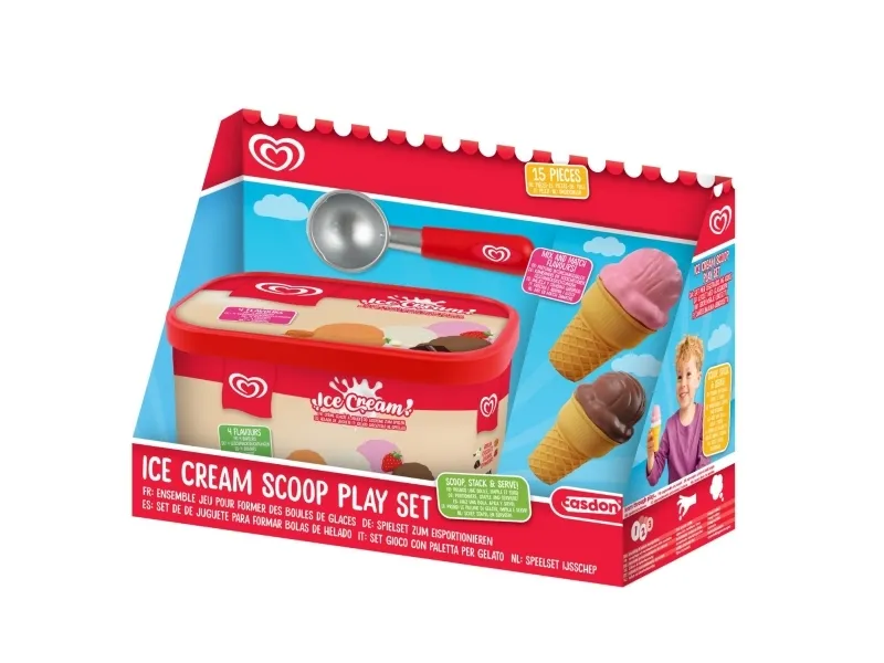 Ice Cream Scoop lekset med glasskulor Casdon