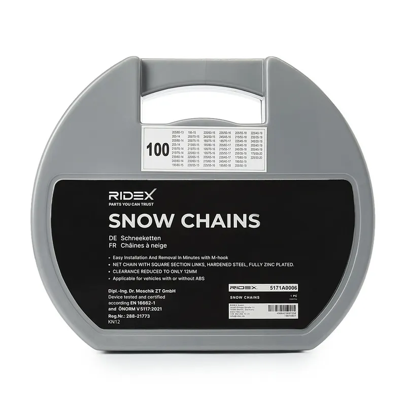 Snökedjor RIDEX 5171A0006