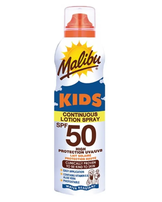 Malibu Sun Kids Continuous Lotion Spray SPF50 175ml