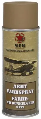 Camo Sprayfärg MFH WH Dark Yellow 400 ml