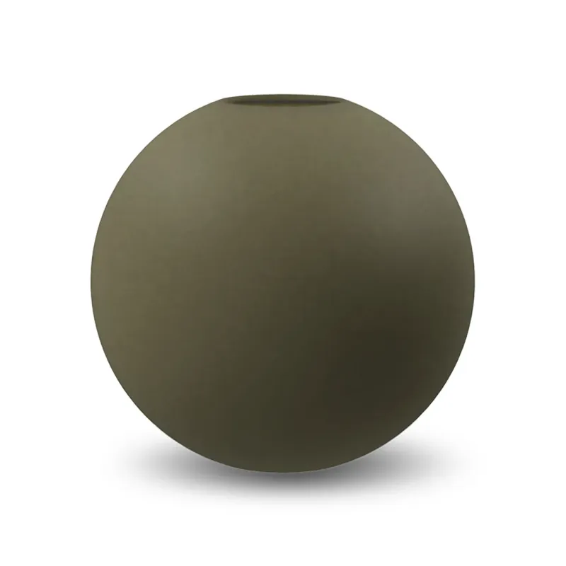 Cooee design Ball vas, 20 cm, olive