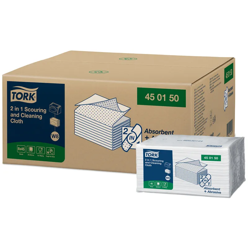 Skur-/rengöringsduk Tork 2-i-1 W8 360/trp
